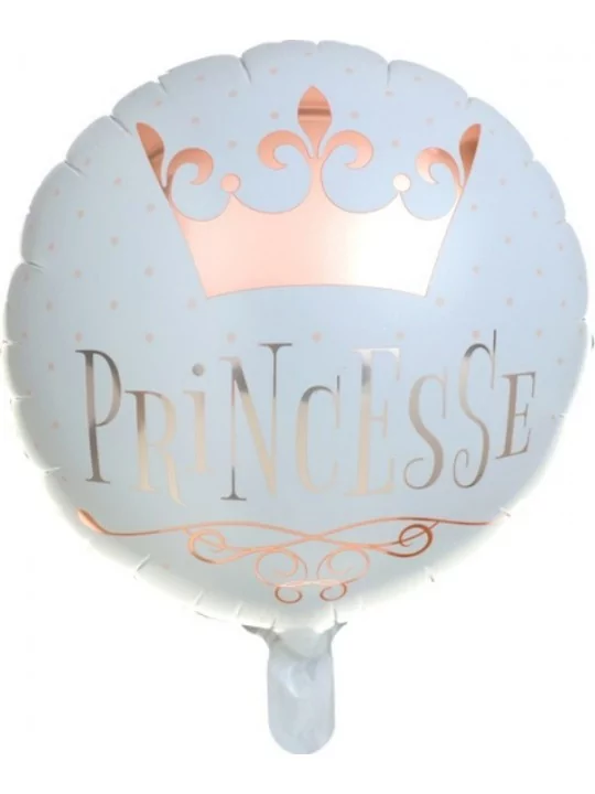 Ballon alu 38cm Princesse rose gold Ballons alu