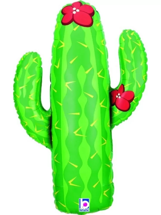 Ballon alu Figurine Cactus 60x97cm Ballons alu