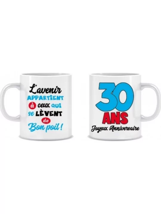 Mug Age Mixte 30 Ans Articles de fêtes