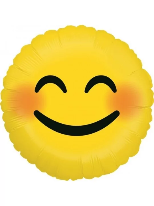 Folienballon 35cm Emoji Smiley Folienballons