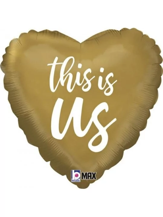 Ballon alu 38cm -This is us- Ballons alu