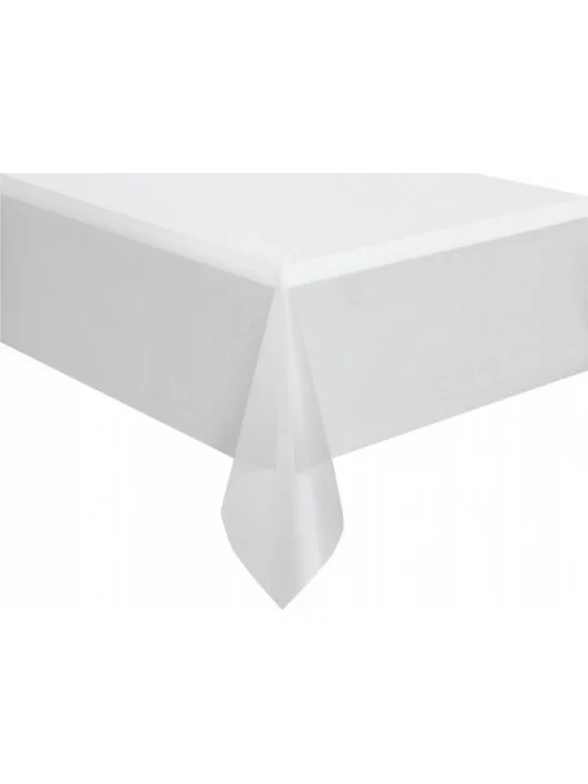 Tischdecke aus Plastik 137x274cm transparent Tischdecken & Tischläufer