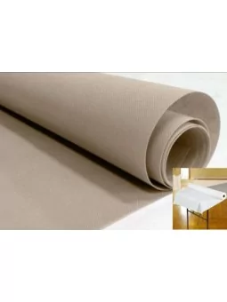 20m Tischdecke auf Rolle 120cm Beige Gedeckter Tisch