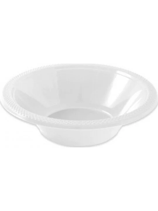 18 Bols plastique Ø18cm blanc Art de la table