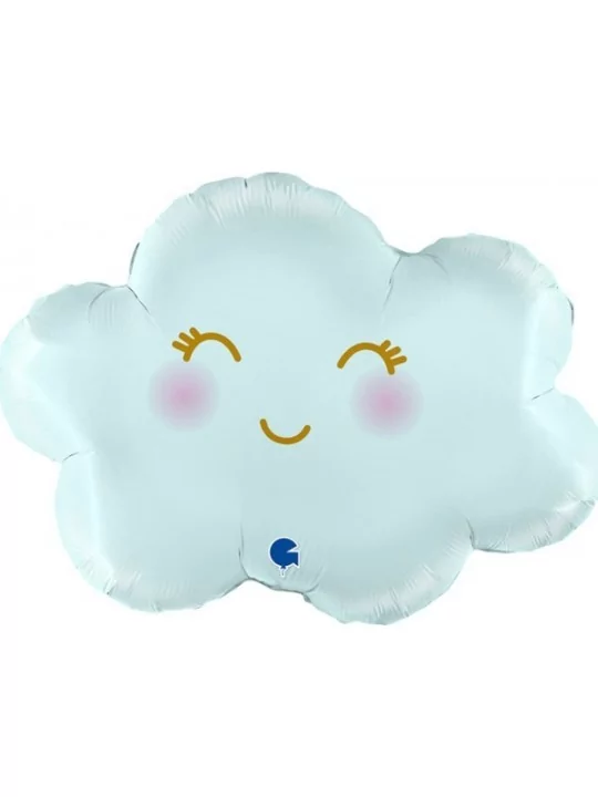 Ballon alu Figurine Nuage bleu 62cm Ballons alu