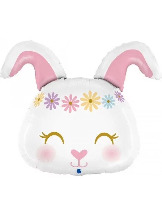 Figurenballon Hippy Bunny 59cm Folienballons