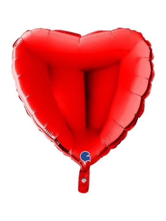 Grand Ballon alu coeur rouge 45cm en vrac