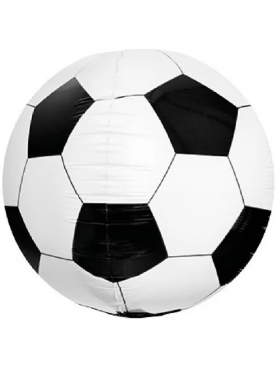 3D-Folienballon 60cm Fussball Folienballons