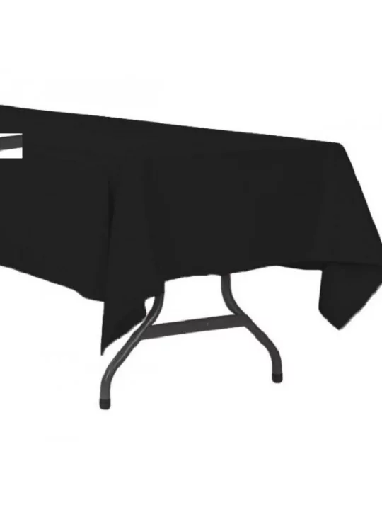 20m Nappe TNT 120cm noir Nappes & Chemins de Tables