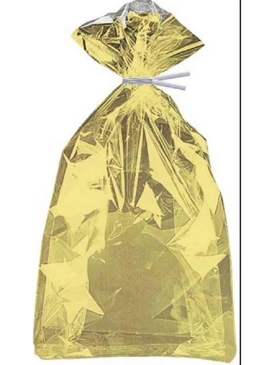 Gold Foil Cellophane Bags, 5"x11", 10ct Art de la table