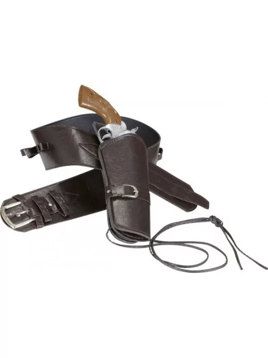 Holster & Ceinture similicuire brun Imitations