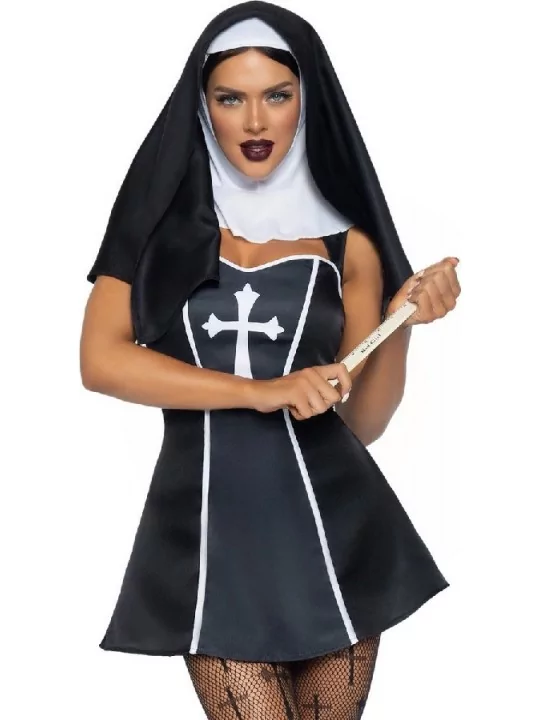 Sexy-Kostüm Naughty Nun Anzüge