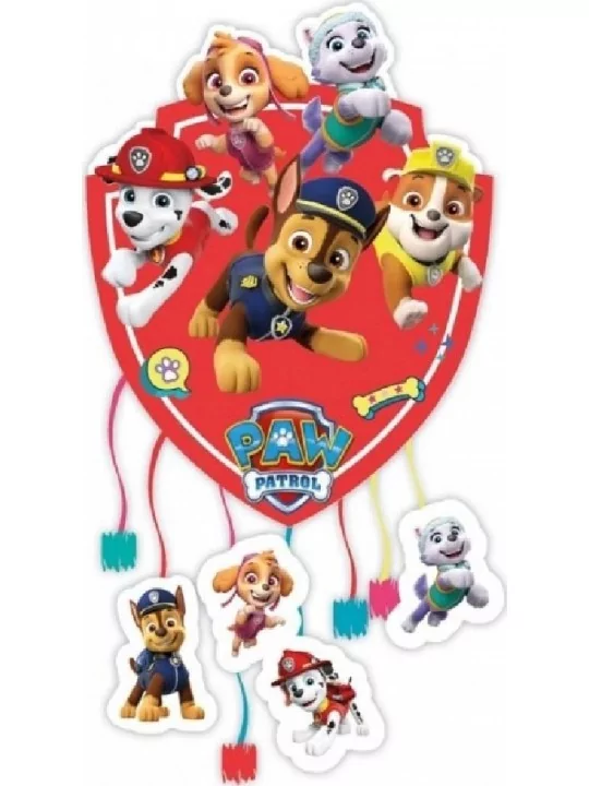 1 Paw Patrol Ready For Action Piñata mit Schnüren Festartikel