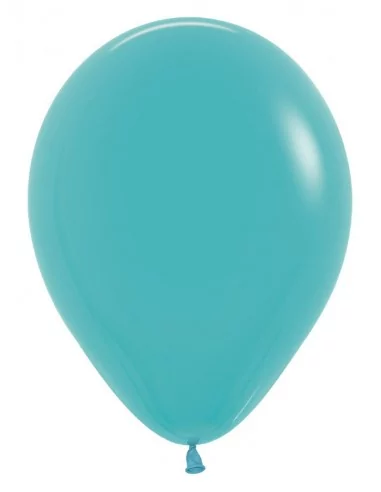 50 Ballons Sempertex Ø 30cm Fashion Blau Karibik Latex Ballons