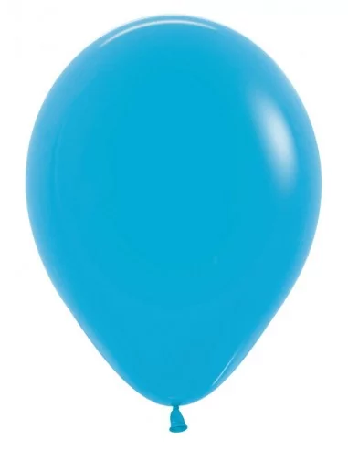 50 Ballons Sempertex Ø 30cm Fashion Blau Elektr. Latex Ballons