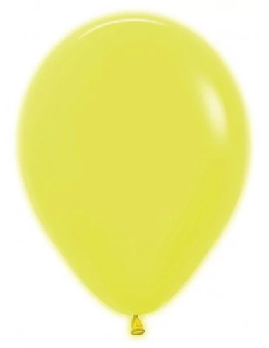 50 Ballons Sempertex Ø 30cm Neon Gelb 30-cm-Ballons – Standard