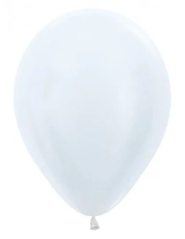 50 Ballons Sempertex Ø 30cm Satin blanc Ballons latex