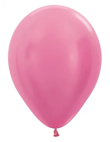 50 Ballons Sempertex Ø 30cm Satin Fuchsia 30-cm-Ballons – Standard