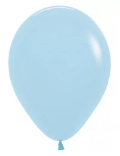 50 Ballons Sempertex Ø 30cm Pastell Blau Latex Ballons