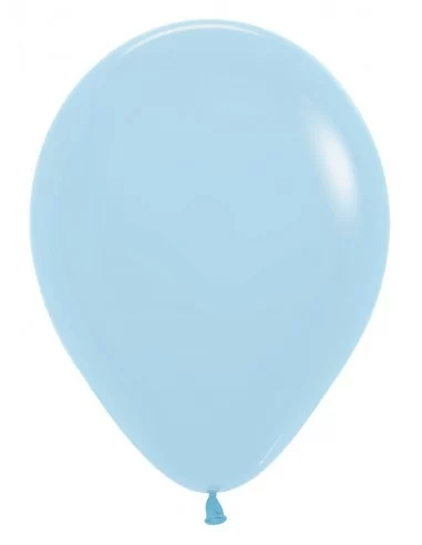 50 Ballons Sempertex Ø 30cm Pastel Bleu Ballons latex