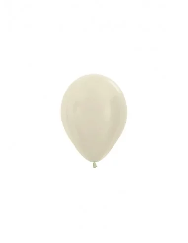 50 Ballons Sempertex Ø 13cm Satin Elfenbein Mini-Luftballons 13cm