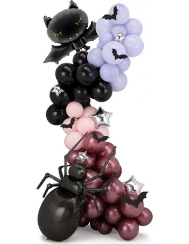 Halloween-Ballon-Dekorationsset 126-tlg. Latex Ballons