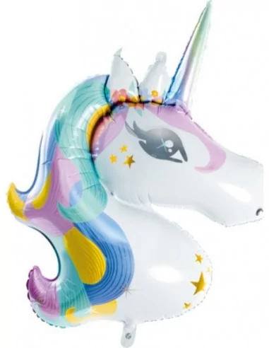 Alu-Ballon Figur Einhorn 73x90cm Folienballons