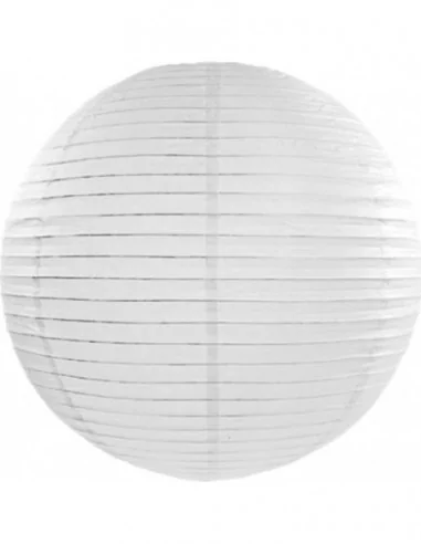 Lampion Chinois blanc 35cm Déco Salle