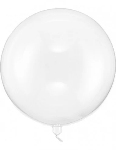 Ballon 3D transparent 40cm Ballons alu