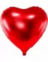 P79222 - Ballon alu Coeur 61cm rouge