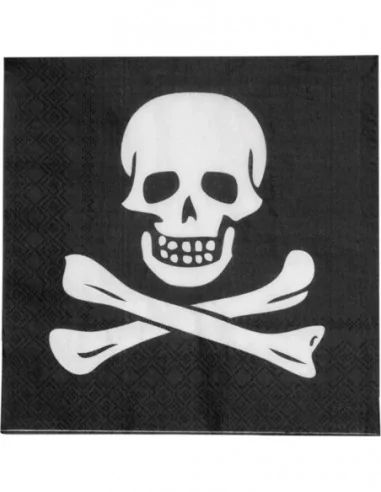 20 Servietten Pirates Classique 33x33cm Geschirr und Servietten