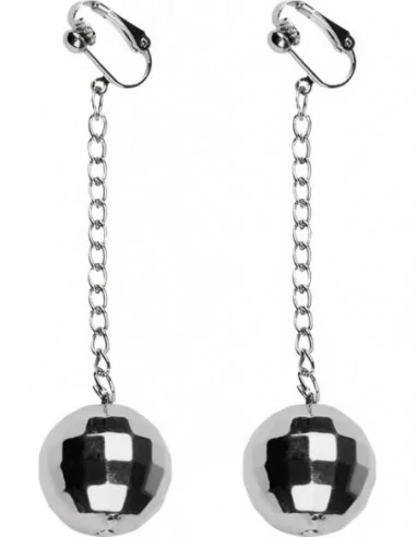 Pendants d'oreille Boules disco Imitations