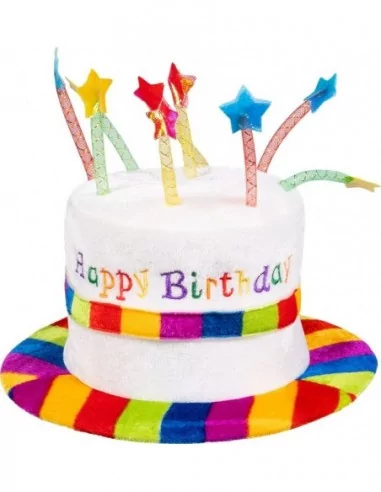 Kinderhut Rainbow pie -Happy Birthday- Festartikel