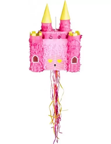 Piñata à ficelles Château 40cm Articles de fêtes