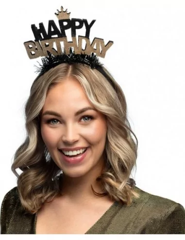 Tiara -Happy Birthday- Kopfbedeckung