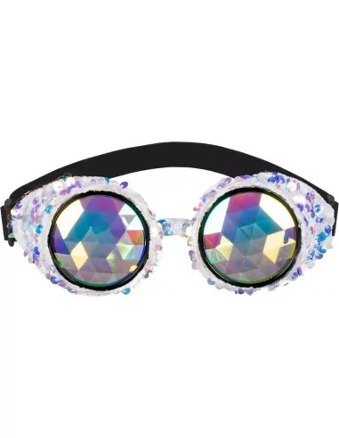 Lunettes party Mirage argent Imitations