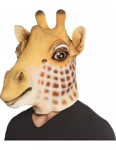 Latex Kopfmaske Giraffe Imitationen