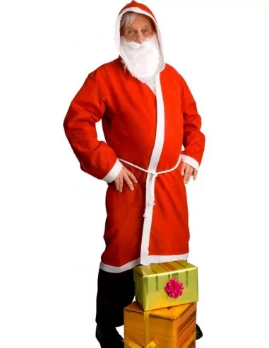 B13410V - Kostüm Mantel Weihnachtsmann