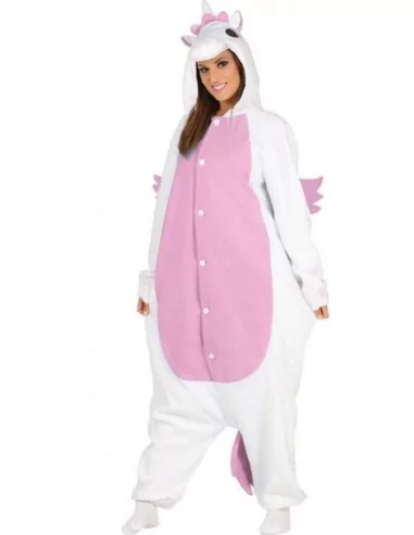 Verkleidung Kigurumi Einhorn blau Anzüge