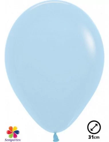 50 Ballons Sempertex Ø 30cm Fashion Himmerlblau 30-cm-Ballons – Standard