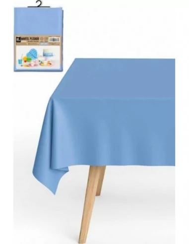 Nappe pliée imperméable bleu ciel 1.2x1.8m Racine