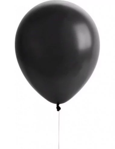 100 Ballons en Latex noir 23cm Ballons latex