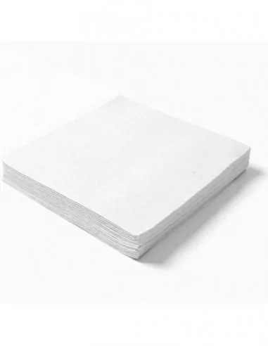 50 Serviettes Traiteur 40cm blanc Art de la table