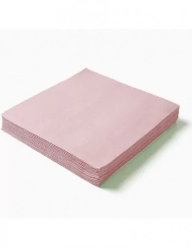 50 Serviettes Traiteur 40cm rose Art de la table