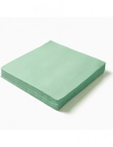 50 Serviettes Traiteur 40cm menthe Art de la table