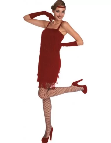 Déguisement Robe Flapper rouge