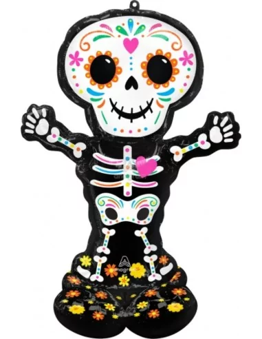 AirLoonz Day Of The Dead Skeleton 134cm