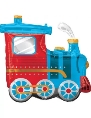 Ballon alu Figurine train Choo Choo 75cm