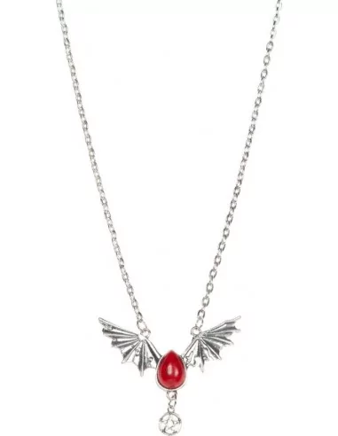 Collier avec Ailes et Pierre