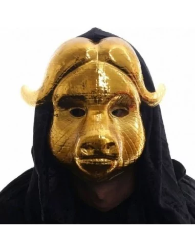 Maske Squad Killer Stier goldfarben